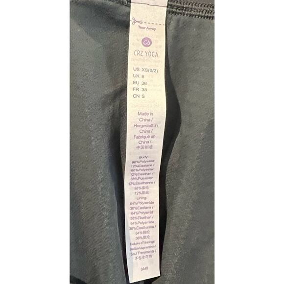 CRZ Yoga Running Shorts Women XS Quick Dry Workout Athletic Activewear Gorpcore - Picture 4 of 13